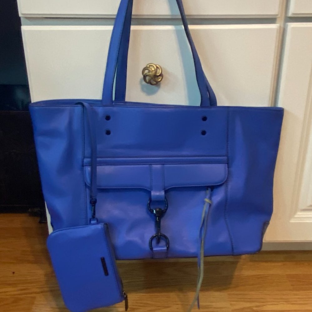Rebecca Minkoff Cobalt Bowery Large Leather Tote